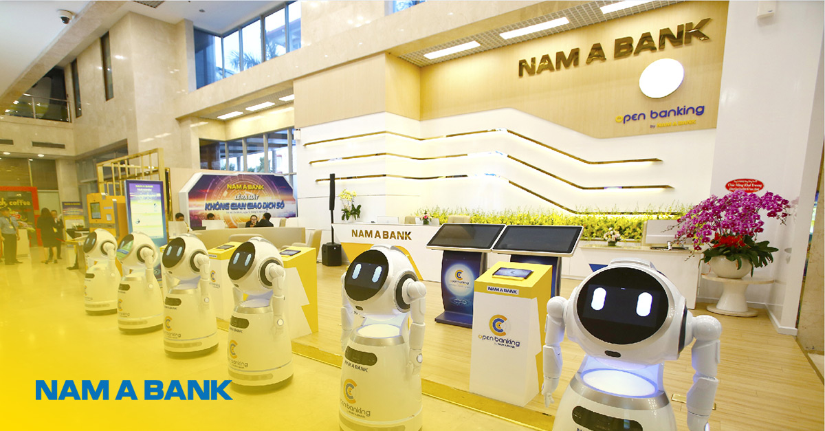 Nam Á Bank ngân hàng sử dụng robot vào giao dịch đầu tiên