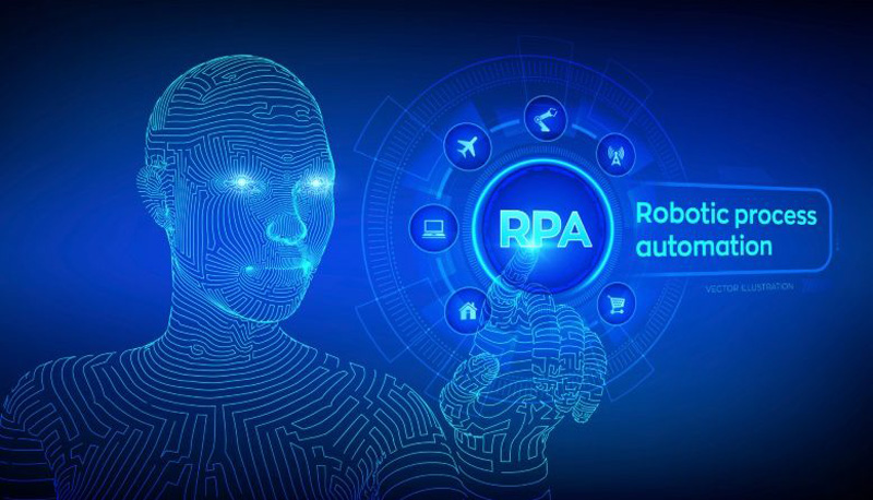 Tự động hóa quy trình bằng robot (RPA) thay thế con người xử lý các tác vụ thủ công